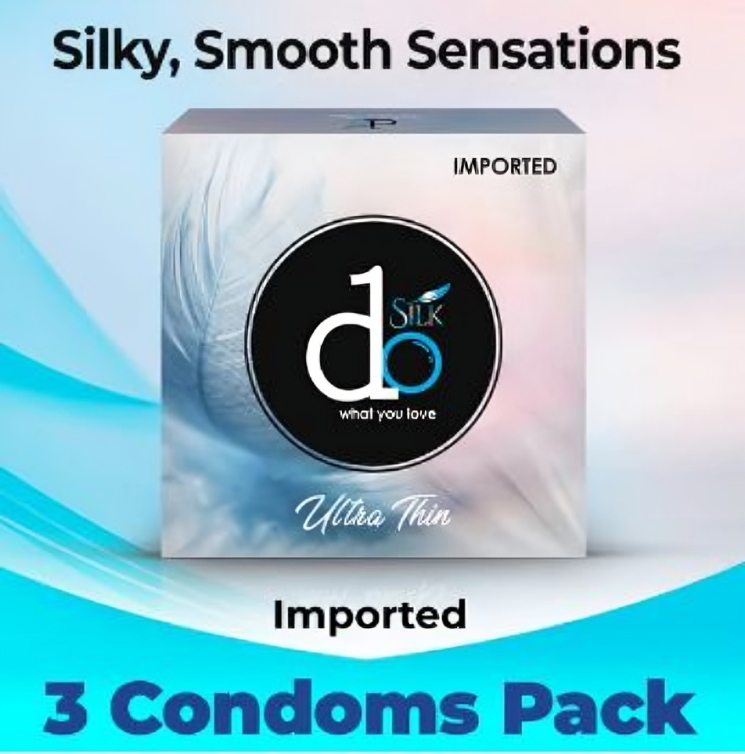 DO Silk Ultra Thin Condoms - Pack of 3